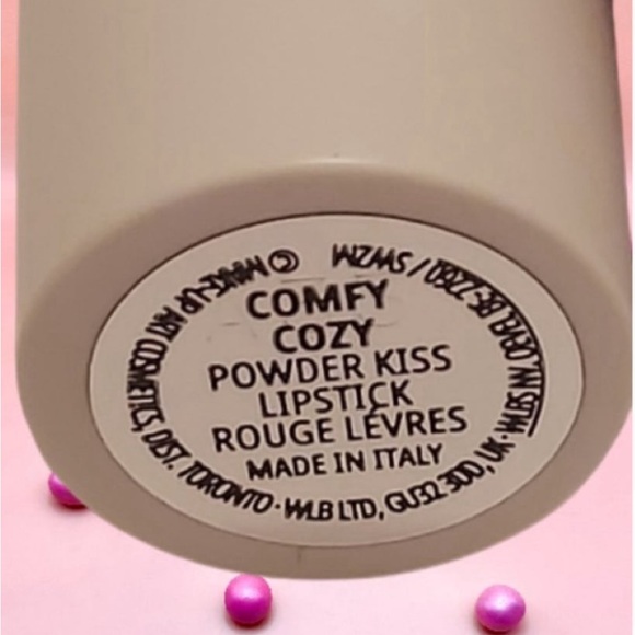 MAC Cosmetics Powder Kiss Lipstick in Comfy Cozy New 1.5g no box - Picture 5 of 8